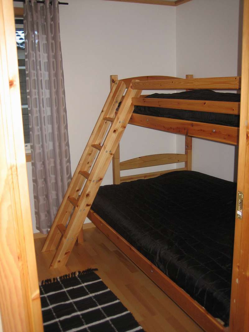 Sovrum med våningssäng